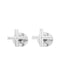 Round Cross Handle Jumper Valve Wall Top Assemblies - Polished Chrome