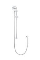 Meir Round Three Function Hand Shower on Rail Column - Polished Chrome