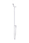 Meir Round Three Function Hand Shower on Rail Column - Polished Chrome