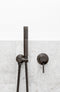 Meir Round Shower on Bracket - Shadow Gunmetal