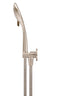 Meir Round Three Function Hand Shower on Fixed Bracket - Champagne
