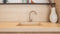 Meir Round Gooseneck Kitchen Mixer Tap - Champagne