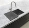 Meir Lavello Stainless Steel rolling mat protector - PVD Gunmetal Black