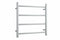 Thermogroup 4 Bar Straight Round Heated Towel Ladder 550mm Polished Stainless Steel