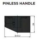 Meir Round Pinless Tall Basin Mixer - Matte Black