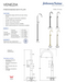 Venezia Freestanding Bath Filler