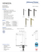 Venezia Extended Basin Mixer Lead Free