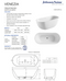 Venezia Freestanding Acrylic Bath 1680