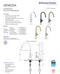 Venezia Gooseneck Pull Out Sink Mixer Lead Free
