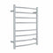 Thermogroup 8 Bar Curved Heated Towel Ladder 530mm Polished Stainless Steel