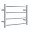 Thermogroup 4 Bar Curved Heated Towel Ladder 600mm Polished Stainless Steel