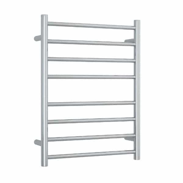 Thermogroup 8 Bar Heated Towel Ladder 530mm Polished Stainless Steel
