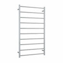 Thermogroup 10 Straight Round Bar Heated Towel Ladder 700mm Polished Stainless Steel