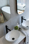 Meir Round Tall Basin Mixer - Matte Black