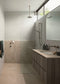 Meir Round Ceiling Shower Arm 300mm - Champagne