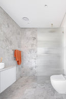 Meir Round Double Towel Rail 600mm - PVD Brushed Nickel
