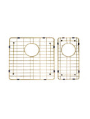 Meir Lavello Protection Grid for MKSP-D670440 (2pcs) - Brushed Bronze Gold