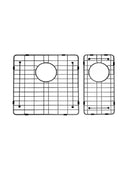 Meir Lavello Protection Grid for MKSP-D670440 (2pcs) - PVD Gunmetal Black