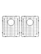 Meir Lavello Protection Grid for MKSP-D760440 (2pcs) - PVD Gunmetal Black