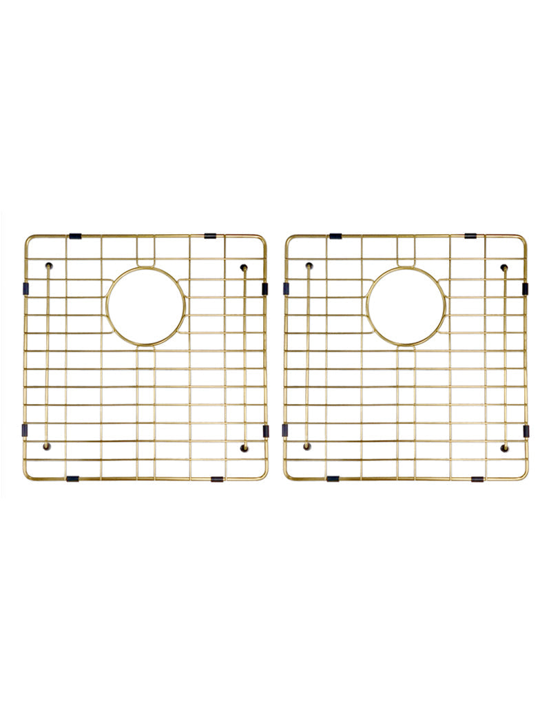 Meir Lavello Protection Grid for MKSP-D860440 (2pcs) - Brushed Bronze Gold