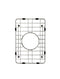 Meir Lavello Protection Grid for MKSP-S322222 - Polished Chrome