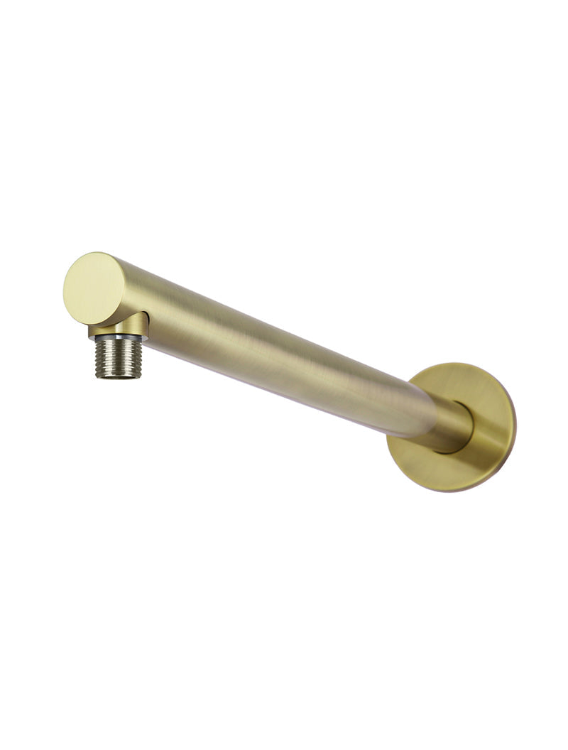 Round Wall Shower Arm 400mm - PVD Tiger Bronze