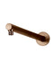 Round Wall Shower Arm 400mm - Lustre Bronze