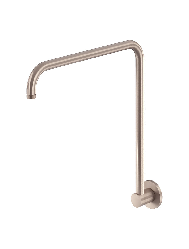 Meir High Rise Shower Arm - Champagne