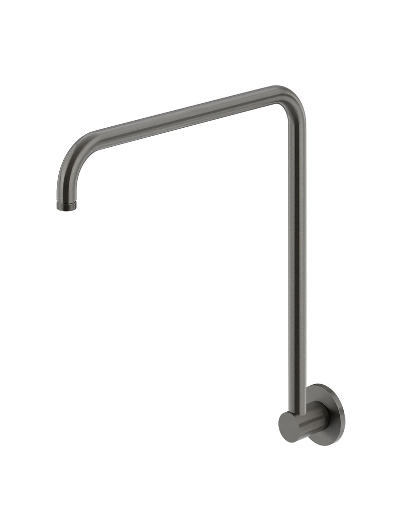 Meir High Rise Shower Arm - Shadow Gunmetal