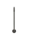 Meir High Rise Shower Arm - Shadow Gunmetal