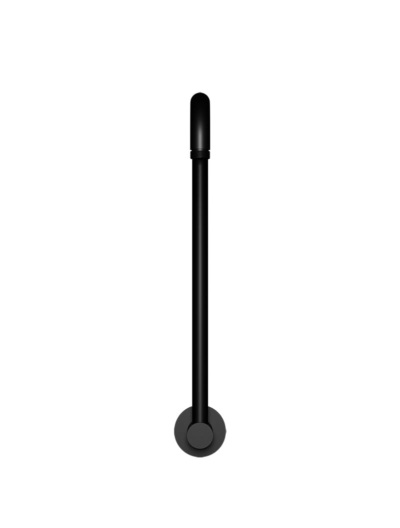 Meir High Rise Shower Arm - Matte Black