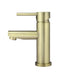 Meir Round Basin Mixer - Tiger Bronze