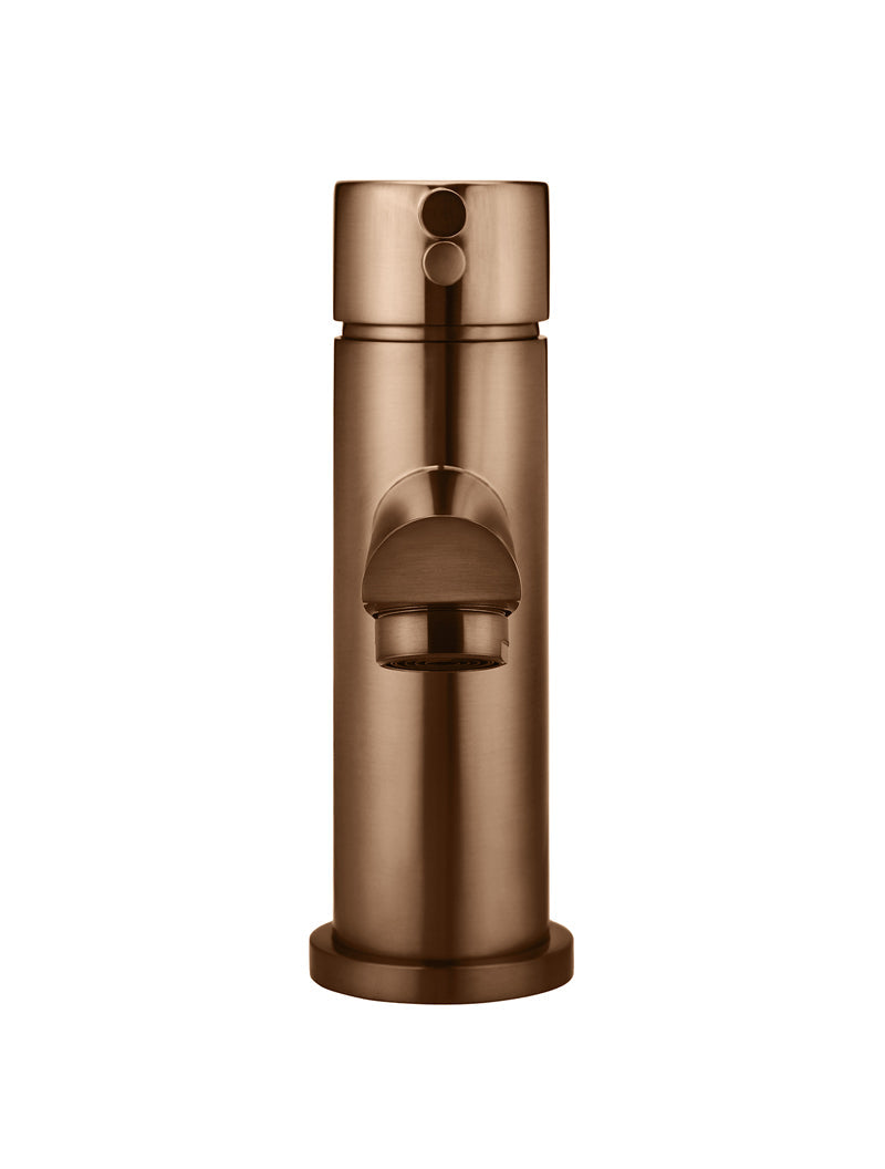 Meir Round Basin Mixer - Lustre Bronze