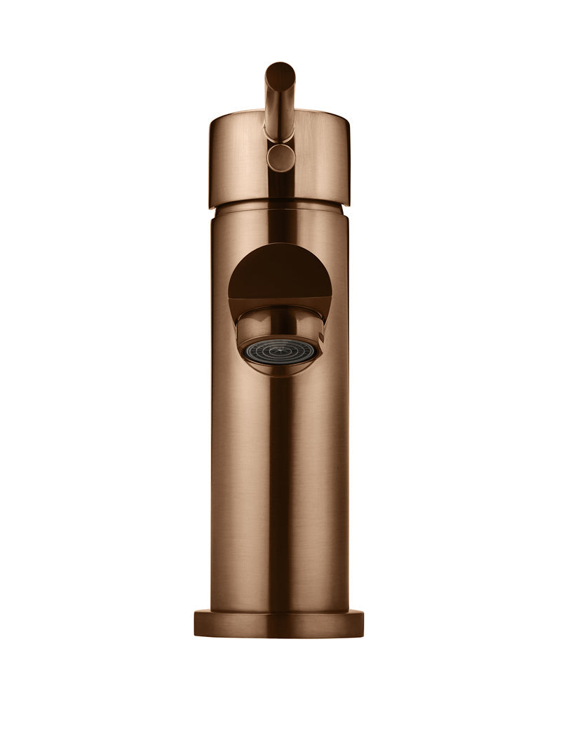 Meir Round Basin Mixer - Lustre Bronze