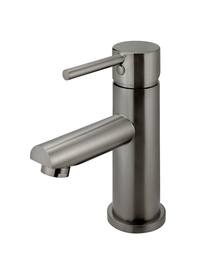 Meir Round Basin Mixer - Shadow Gunmetal