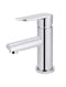 Meir Round Paddle Basin Mixer - Polished Chrome