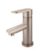 Meir Round Paddle Basin Mixer - Champagne