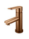 Meir Round Paddle Basin Mixer - Lustre Bronze