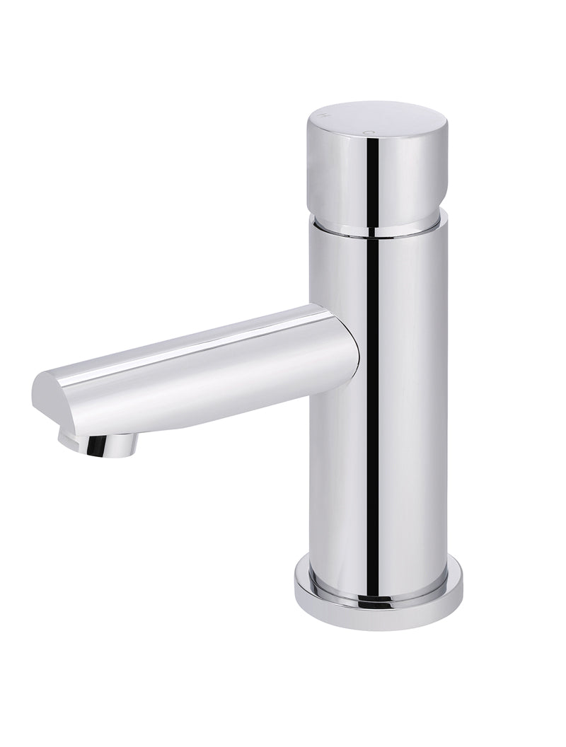 Meir Round Pinless Basin Mixer - Polished Chrome