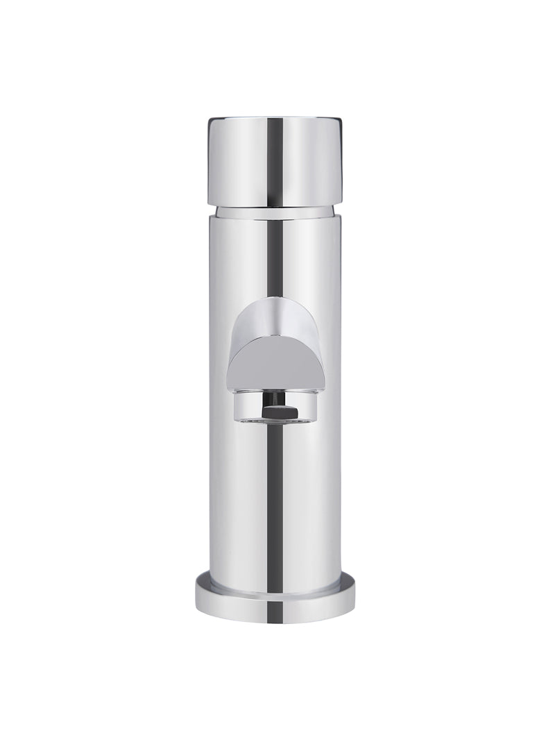 Meir Round Pinless Basin Mixer - Polished Chrome