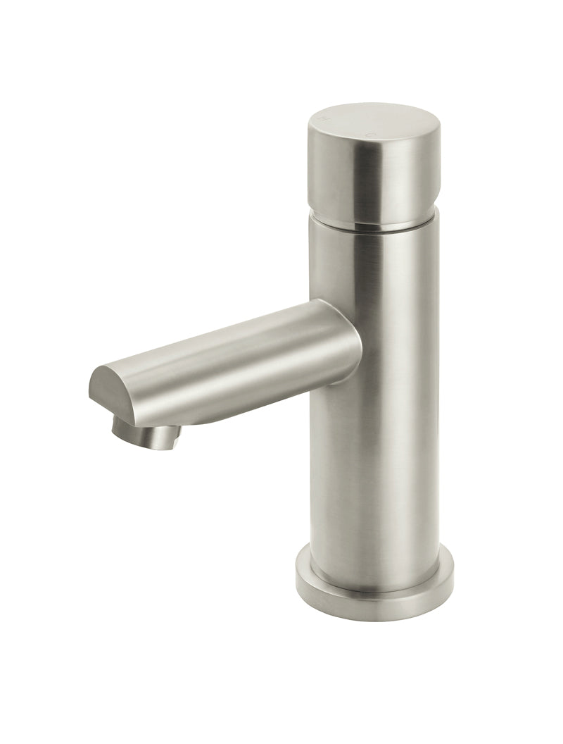 Meir Round Pinless Basin Mixer - Brushed Nickel