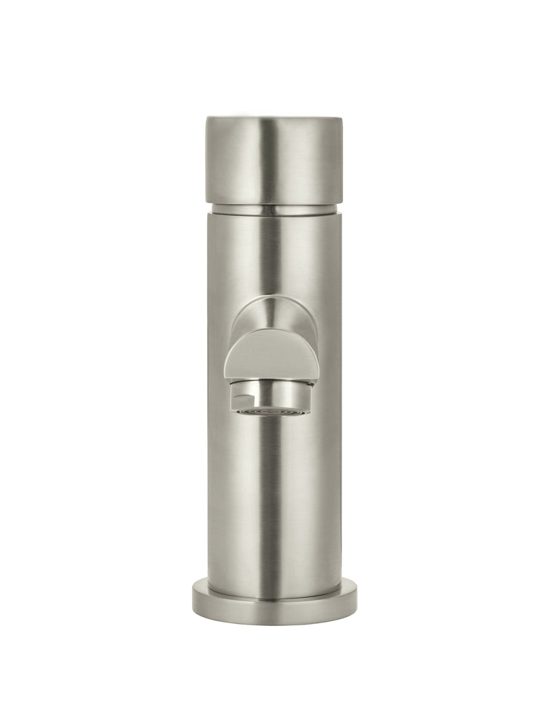 Meir Round Pinless Basin Mixer - Brushed Nickel