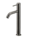 Meir Piccola Tall Basin Mixer Tap with 130mm Spout - Shadow Gunmetal