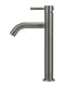 Meir Piccola Tall Basin Mixer Tap with 130mm Spout - Shadow Gunmetal