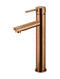 Meir Round Tall Basin Mixer - Lustre Bronze