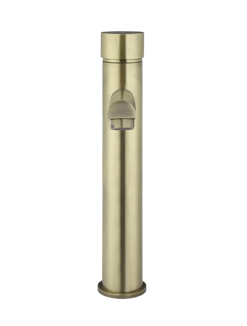 Meir Round Pinless Tall Basin Mixer - Tiger Bronze