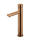 Meir Round Pinless Tall Basin Mixer - Lustre Bronze