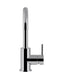 Meir Round Gooseneck Basin Mixer with Cold Start - Polished Chrome