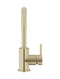 Meir Round Gooseneck Basin Mixer with Cold Start - Tiger Bronze