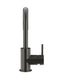 Meir Round Gooseneck Basin Mixer with Cold Start - Shadow Gunmetal
